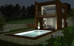 h2 centar - 3D model kuće